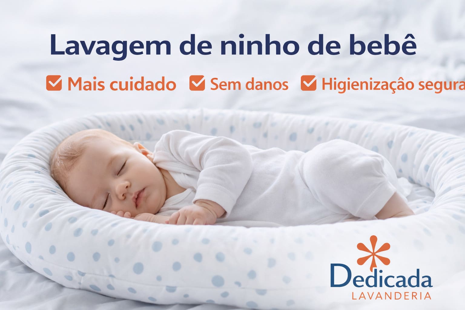 Lavanderia Florianópolis Lavagem Ninho de Bebê