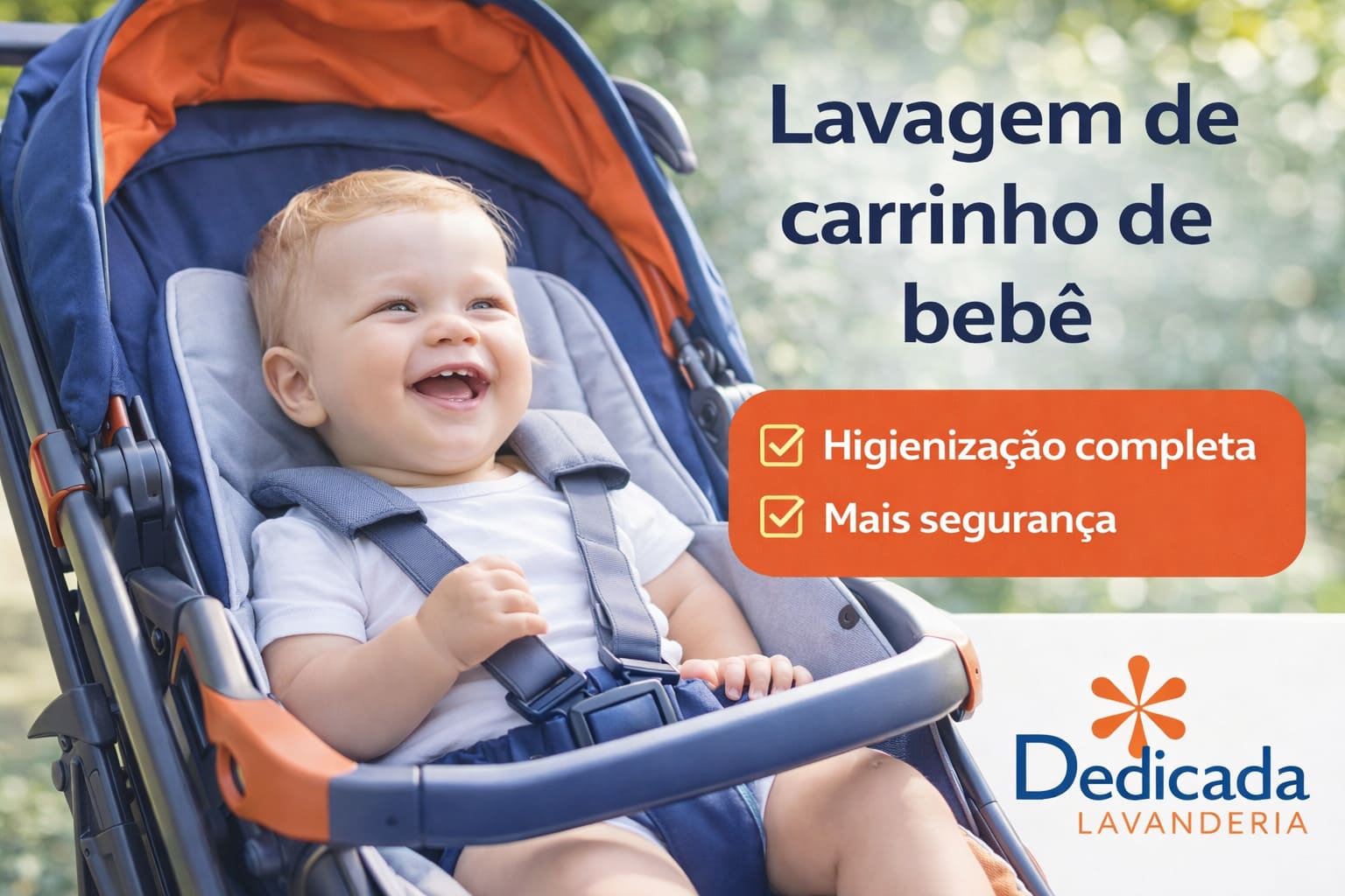 Lavanderia Florianópolis Lavar Carrinho de Bebê