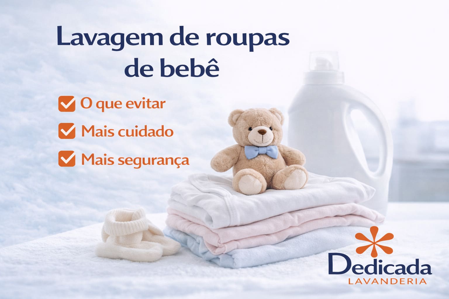Lavanderia Florianópolis Lavagem Roupas de Bebê