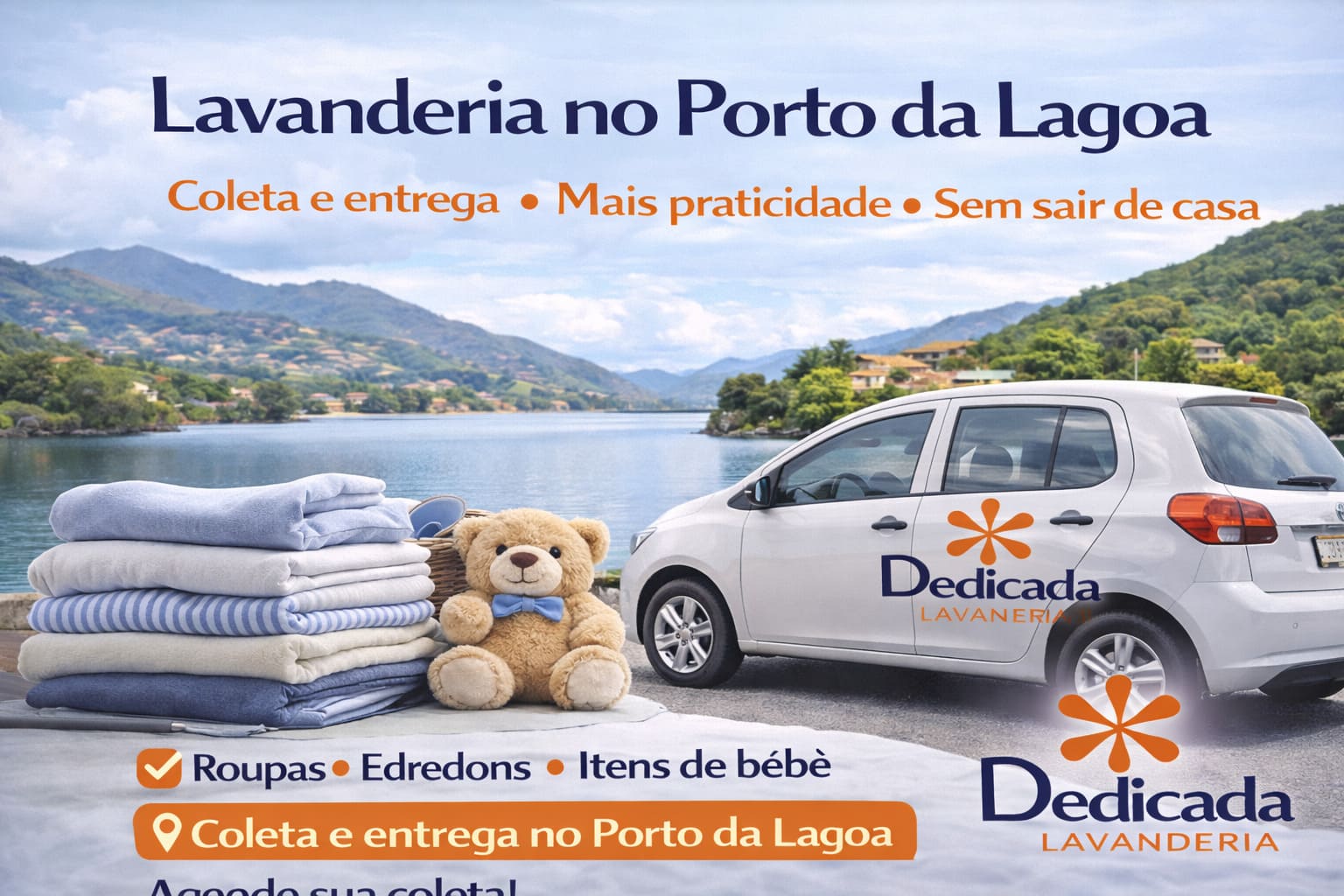 Lavanderia Florianópolis Lavanderia no Porto da Lagoa