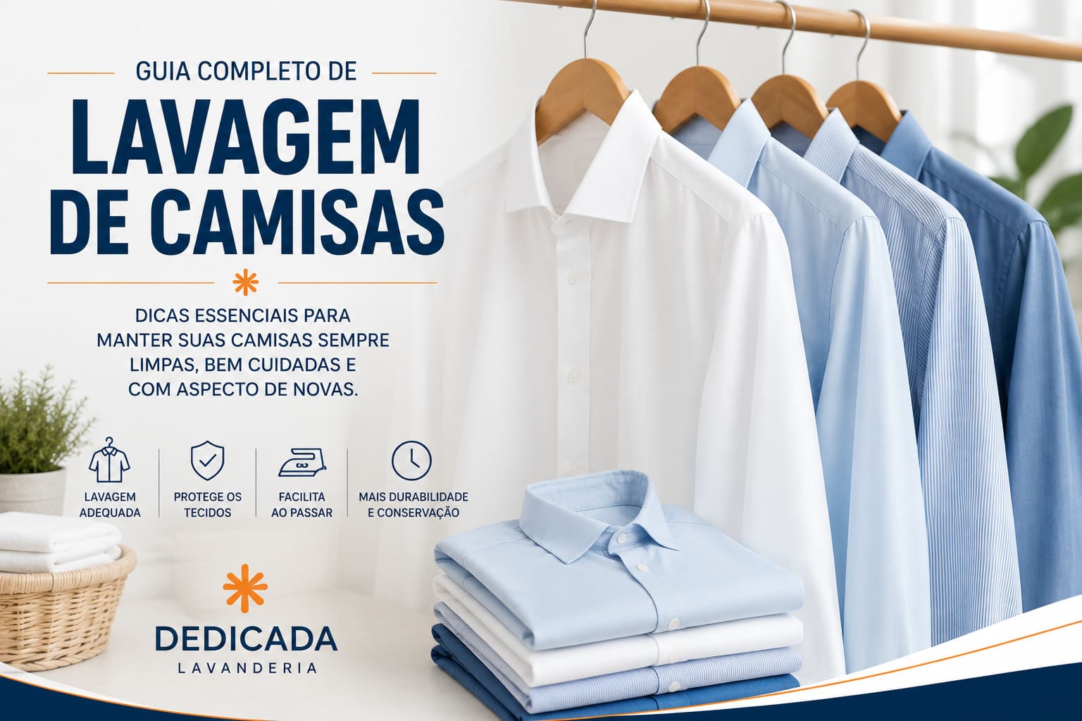 Lavanderia Florianópolis Guia Completo Lavagem de Camisas