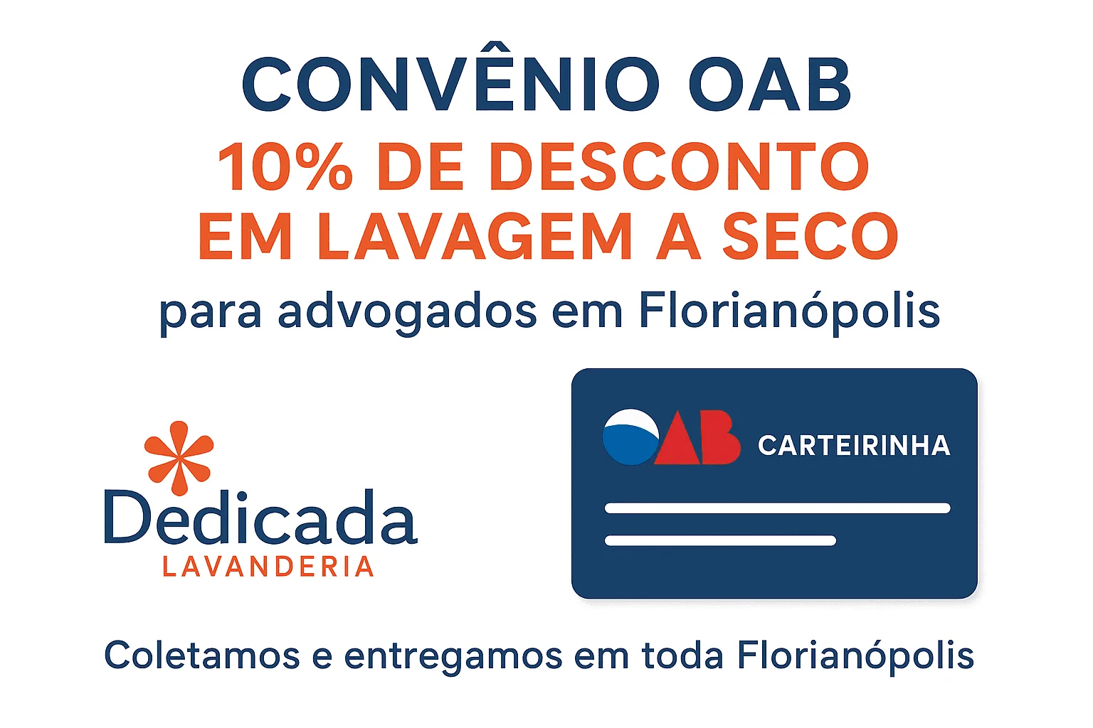 Lavanderia Florianópolis Convênio OAB