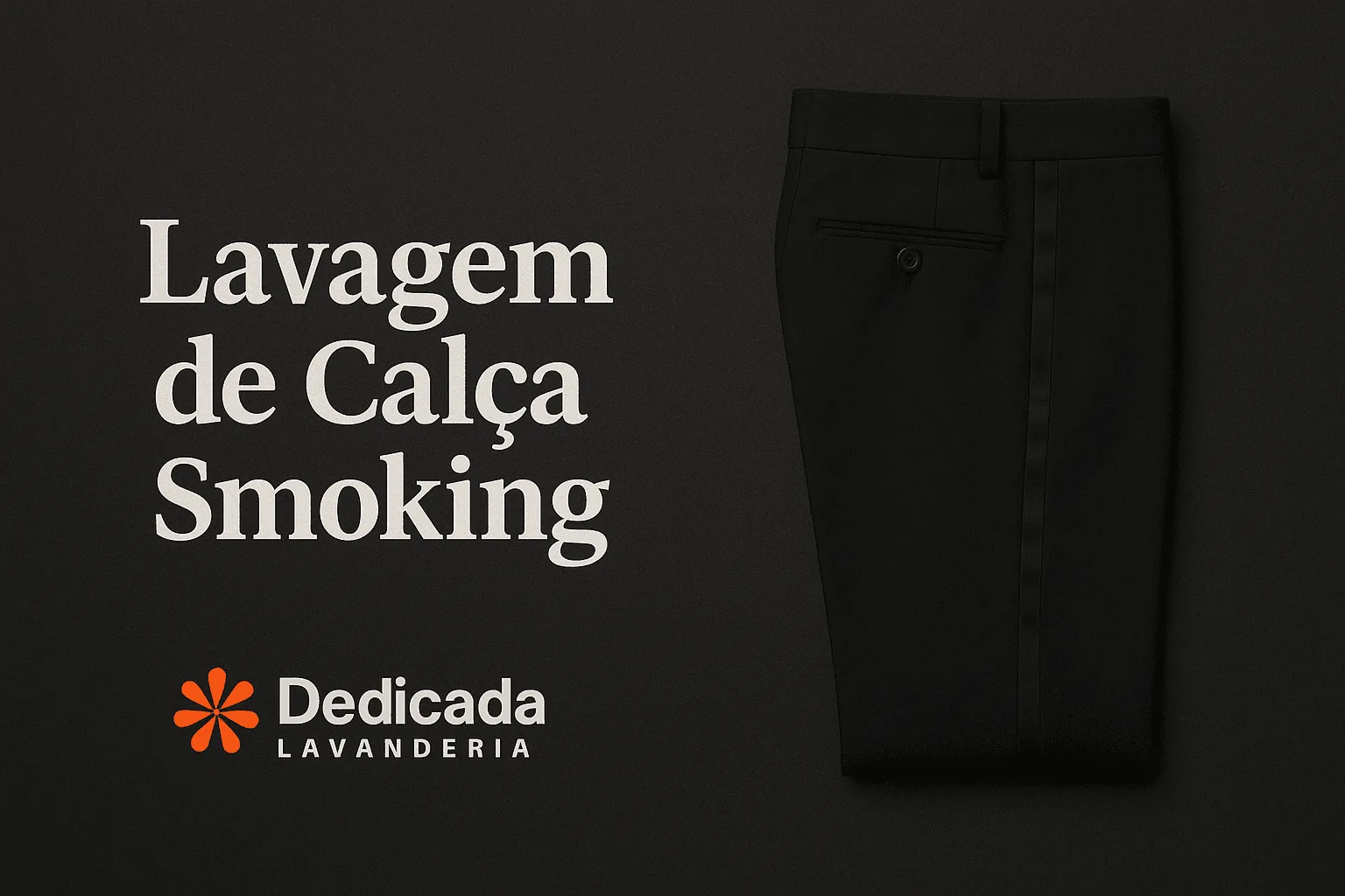 Lavanderia Florianópolis Lavagem Calça Smoking