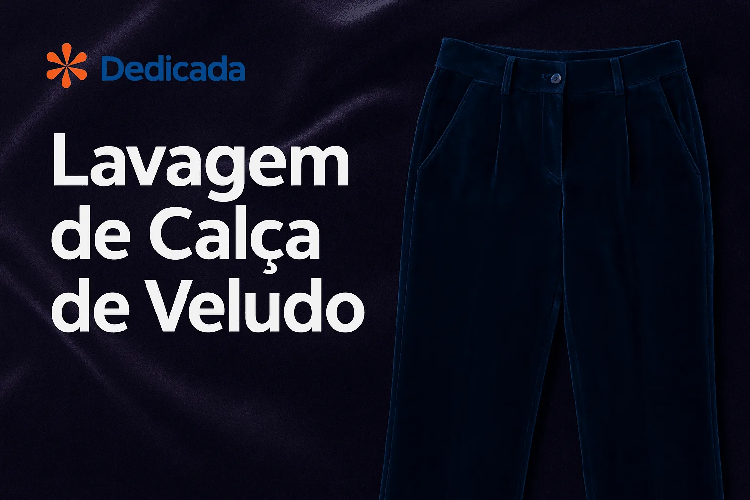 Lavanderia Florianópolis Lavagem Calça de Veludo