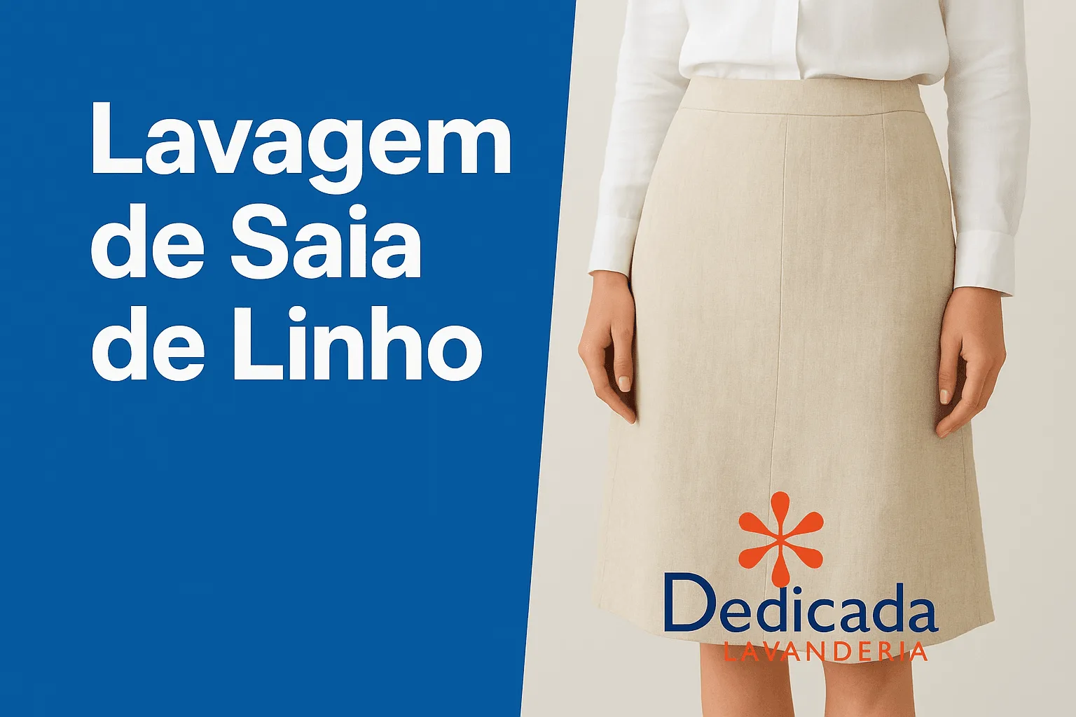 Lavanderia Florianópolis Lavagem Saia Linho