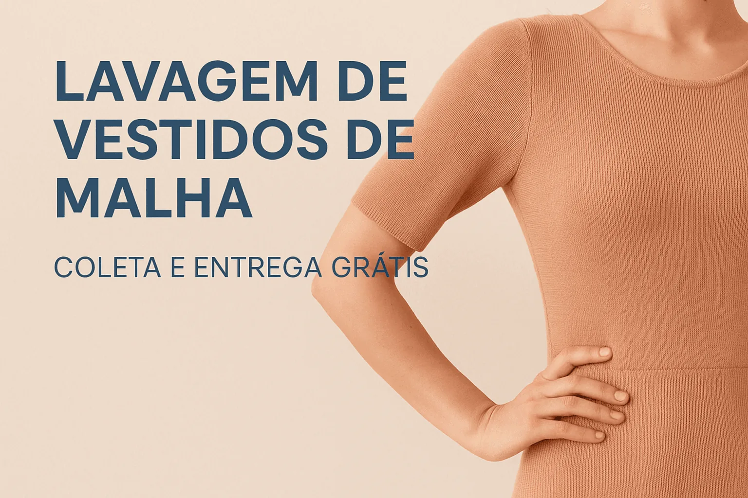 Lavanderia Florianópolis Lavagem Vestido de Malha