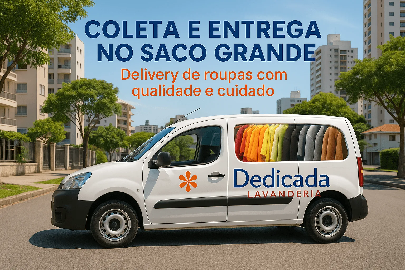 Lavanderia Florianópolis Leva e Traz Saco Grande
