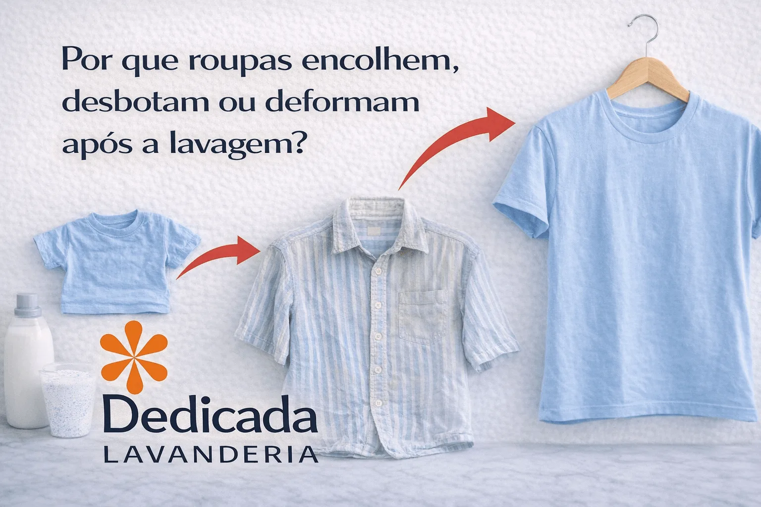 Lavanderia Florianópolis por que as roupas encolhem e desbotam após a lavagem