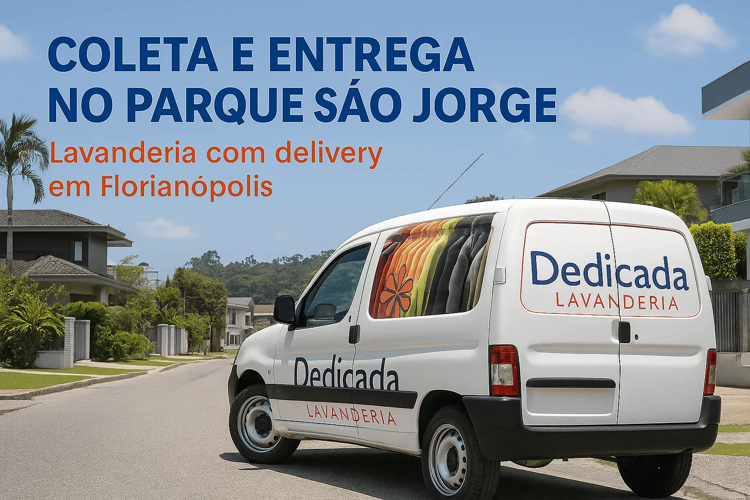 Lavanderia Florianópolis Retirada Roupas Parque São Jorge
