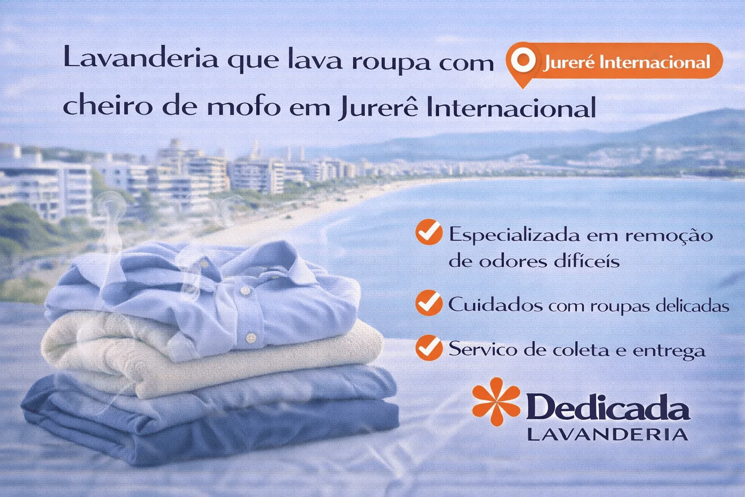 Lavanderia Florianópolis Roupa com Cheiro a Mofo Jurerê