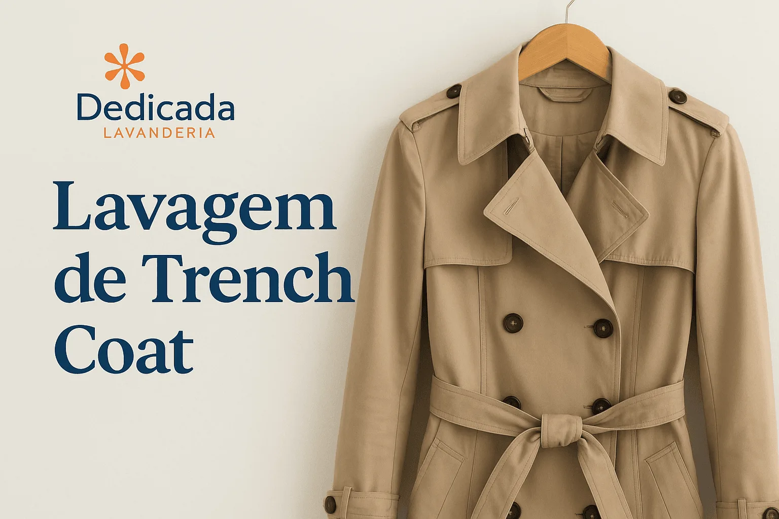 Lavanderia Florianópolis Trench Coat