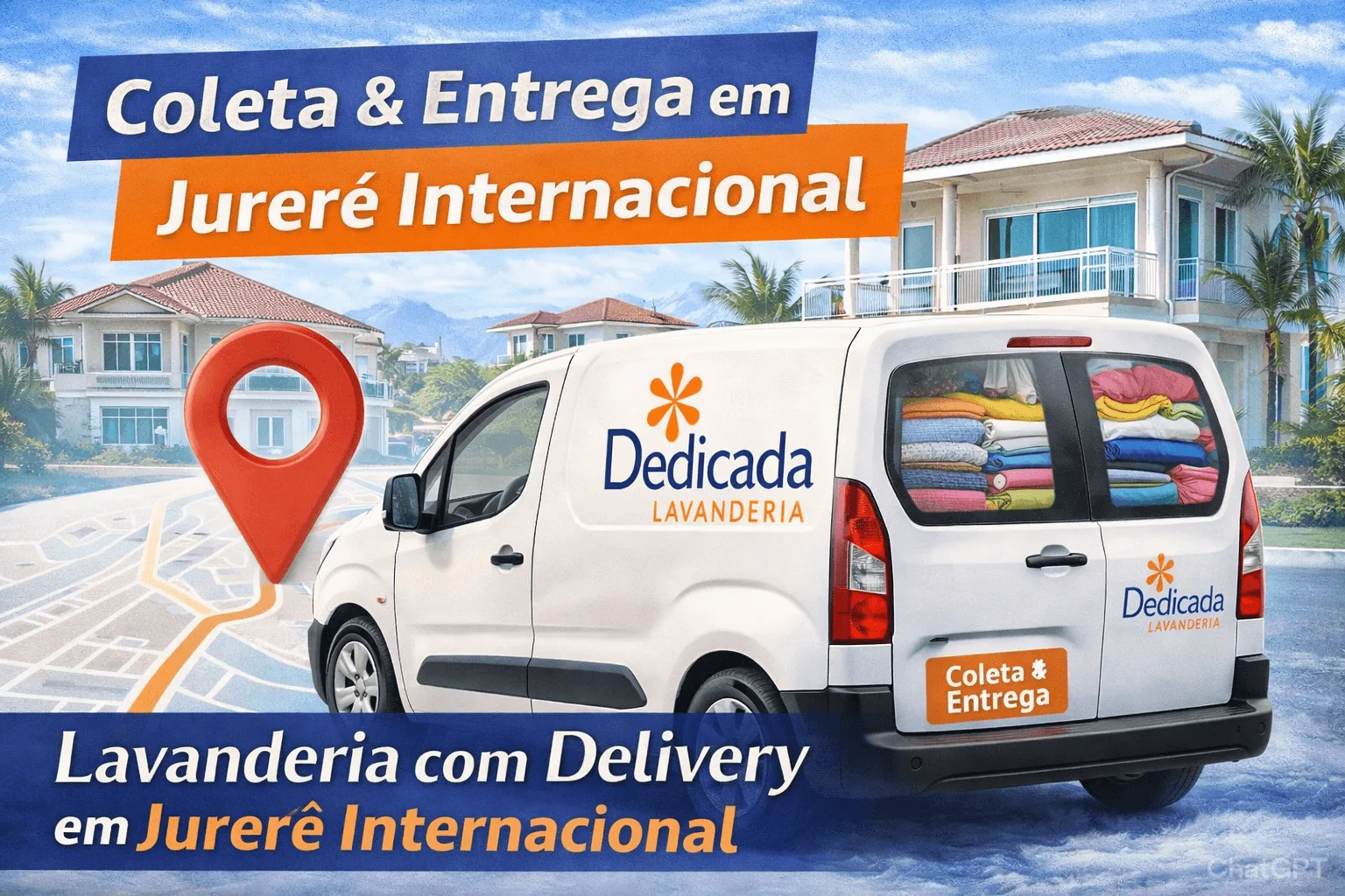 Lavanderia Jurerê coleta e entrega grátis